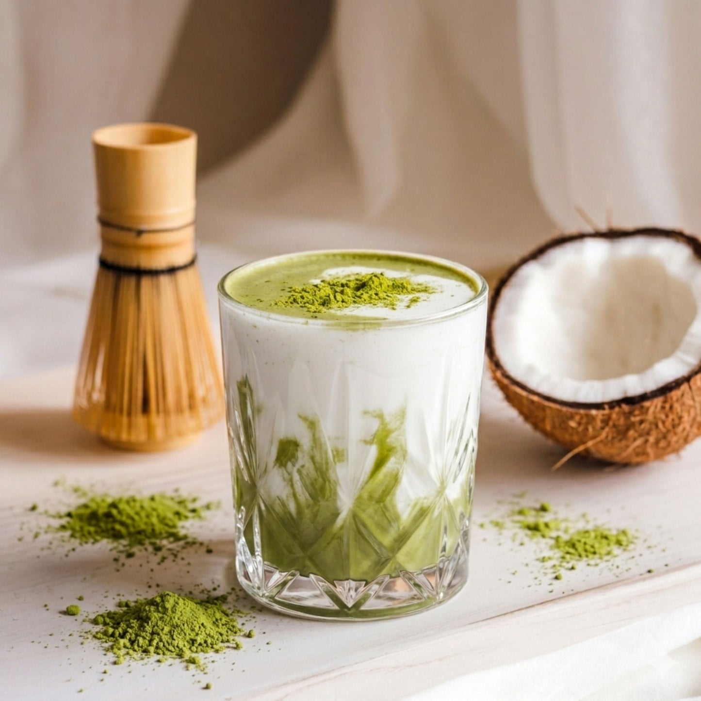Matcha Coco Cloud - Your Summer Fresh Drink