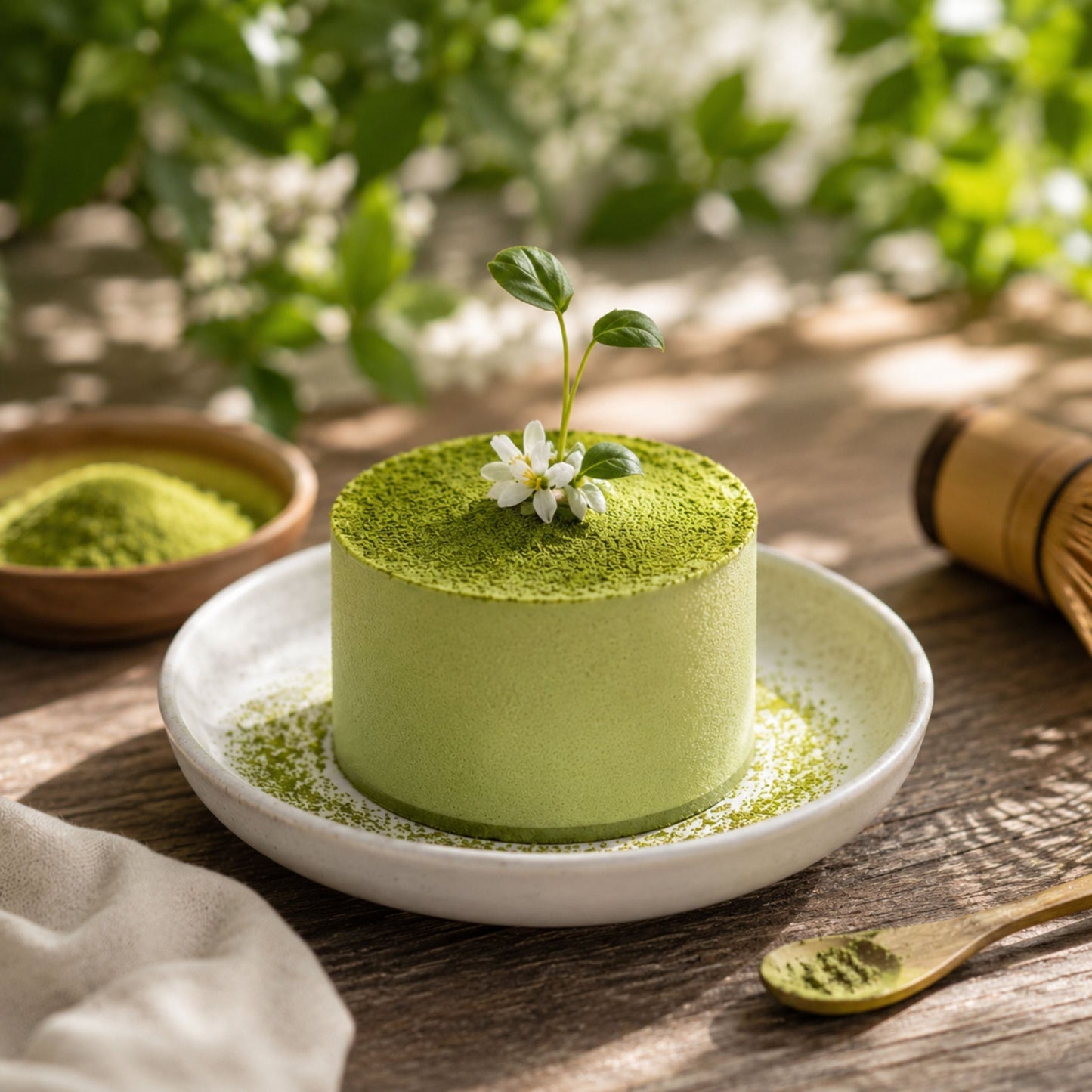 Velvet Matcha Mousse