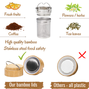 
                  
                    15 oz Bamboo Water Bottle Tea Tumbler BB002
                  
                