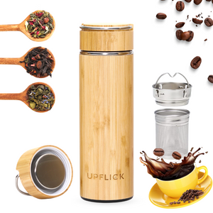 
                  
                    15 oz Bamboo Water Bottle Tea Tumbler BB002
                  
                