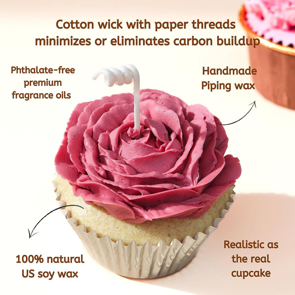 
                  
                    Peony Flower Cupcake Candle #C005
                  
                