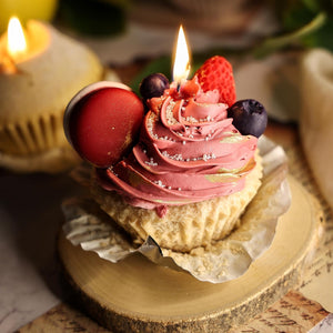 
                  
                    Macarons Berries Sweetie Cupcake Candle #C003
                  
                