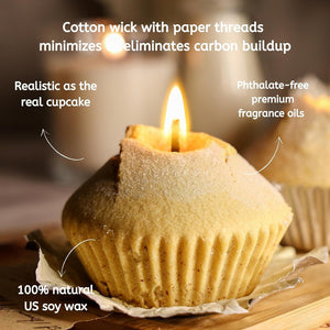 
                  
                    Set of 2 pcs Muffin Cupcake Candle #C006
                  
                