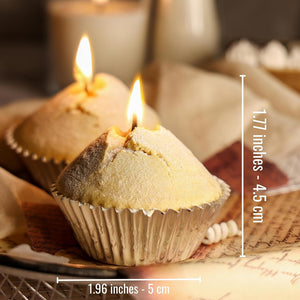 
                  
                    Set of 2 pcs Muffin Cupcake Candle #C006
                  
                