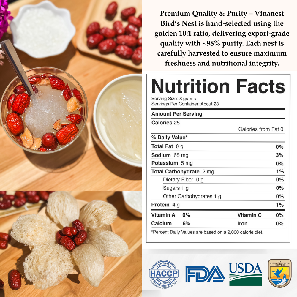 
                  
                    Vietnam Birds Nest Swift2 FDA USDA Certified
                  
                