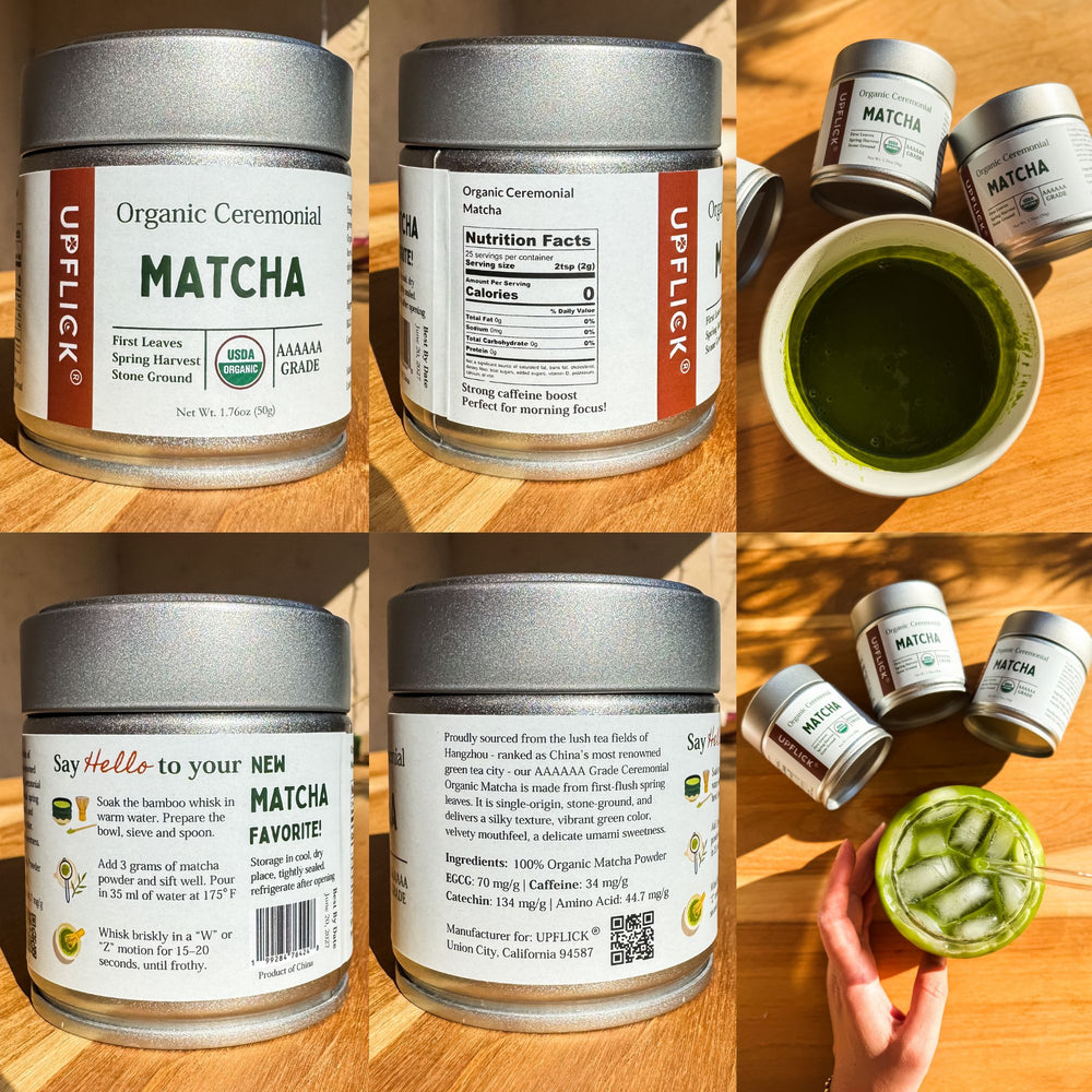 
                  
                    UPFLICK Organic Ceremonial Matcha 1.76 oz (50g)
                  
                
