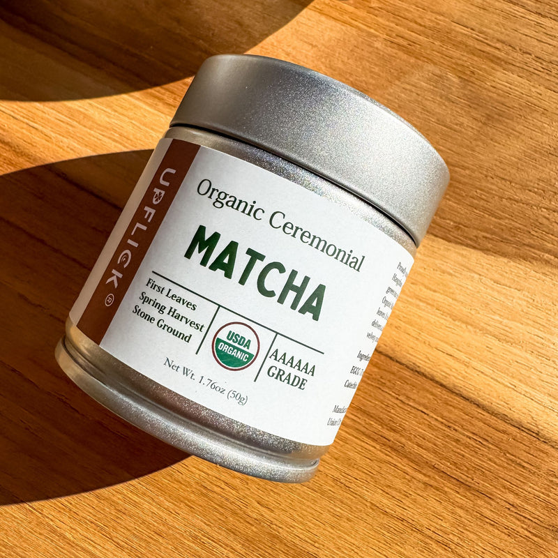 UPFLICK Organic Ceremonial Matcha 1.76 oz (50g)