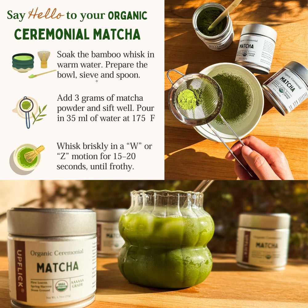 
                  
                    UPFLICK Organic Ceremonial Matcha 1.76 oz (50g)
                  
                