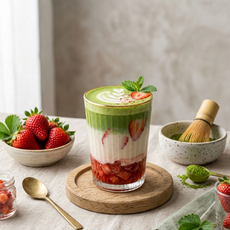upflick matcha strawberry wholesale