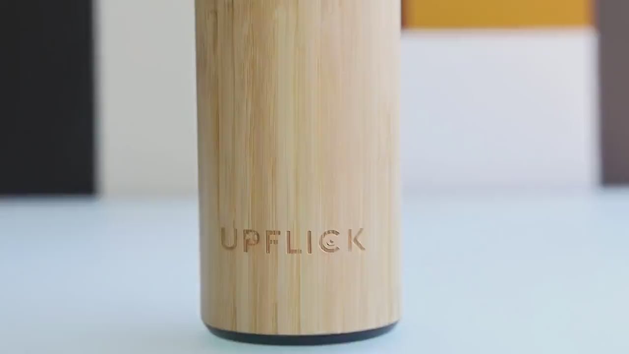 UPFLICK Custom Name Tea Tumbler