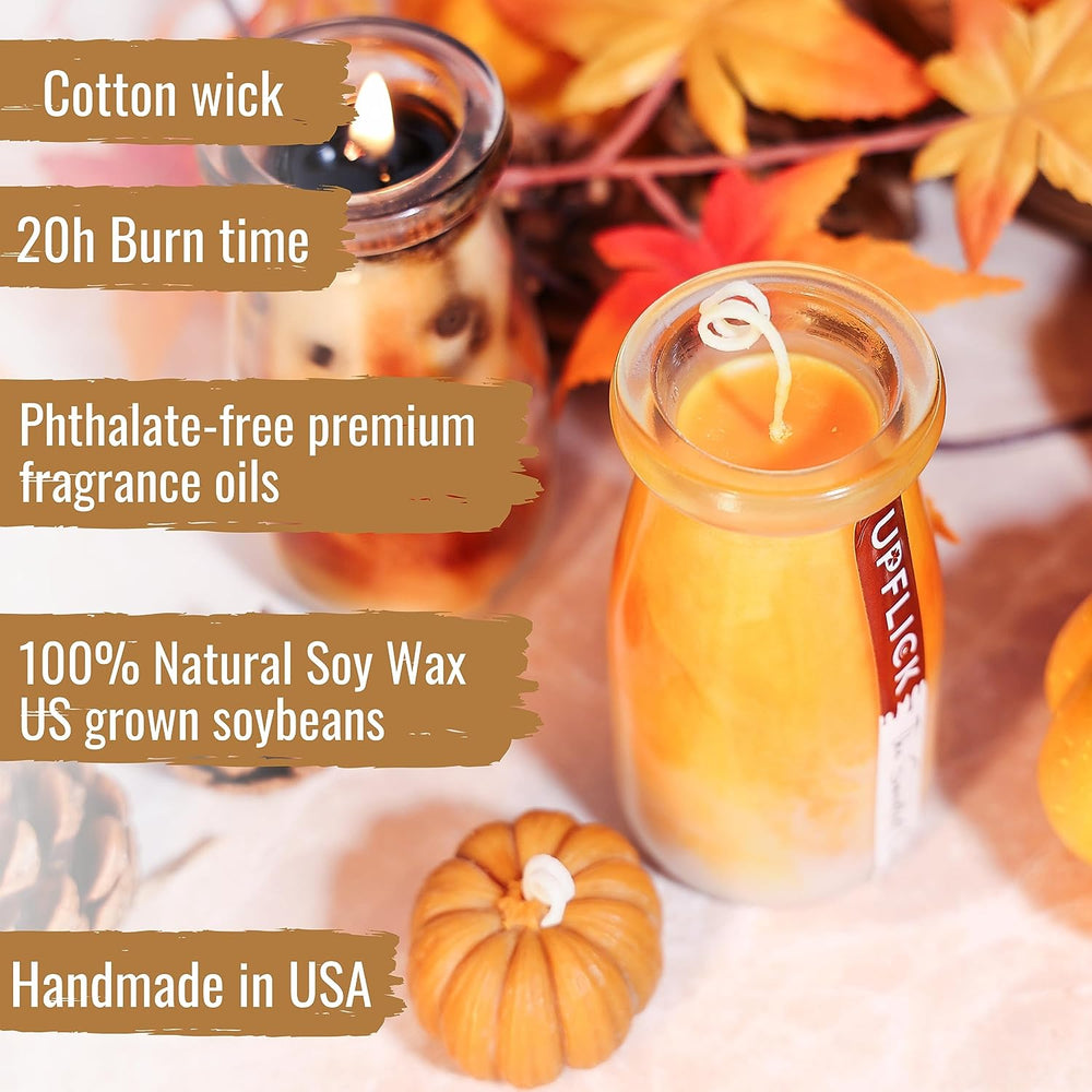 
                  
                    Pumpkin Candle (Set Pudding Candle + Mini Pumpkin) #P009
                  
                