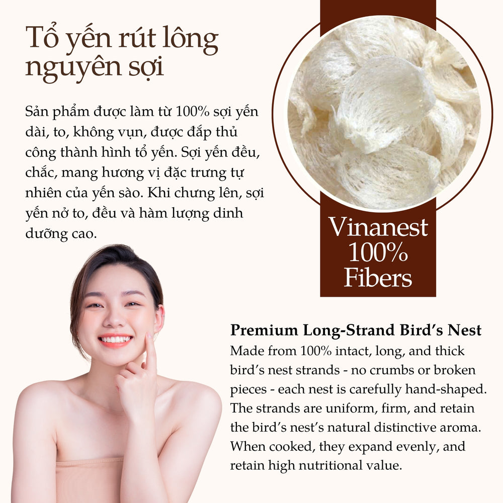 
                  
                    Vietnam Birds Nest 100% Long-Strand Bird's Nest
                  
                