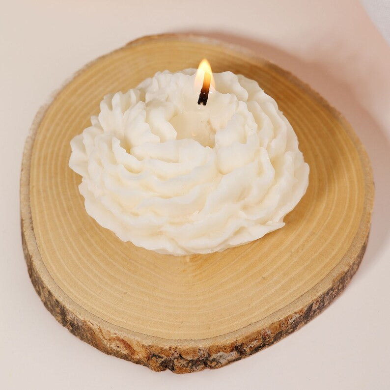 
                  
                    Peony Flower candle #SS004
                  
                