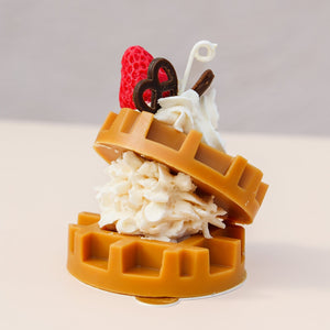 
                  
                    Waffles 2 layers candle #D001
                  
                